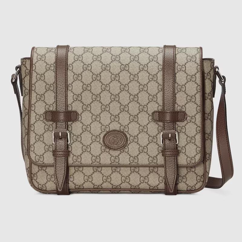 Túi Gucci Gg Messenger Bag Nam Màu Da Nâu