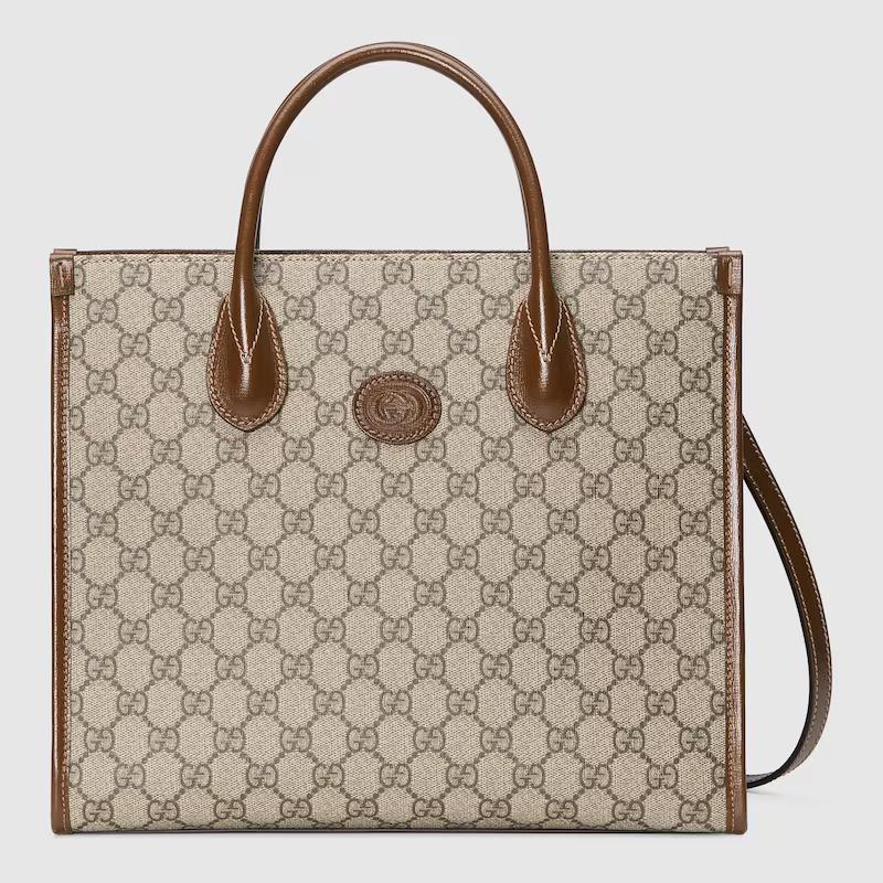 Túi Gucci Gg Small Tote Bag Nam Màu Da