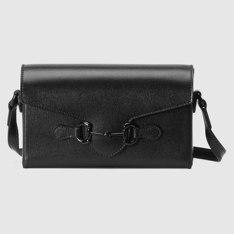 Túi Gucci Horsebit 1955 Mini Bag Nam Màu Đen