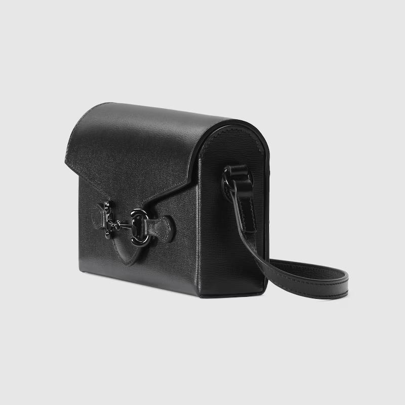 Túi Gucci Horsebit 1955 Mini Bag Nam Màu Đen