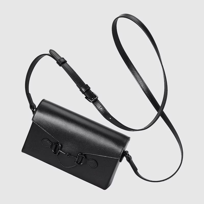 Túi Gucci Horsebit 1955 Mini Bag Nam Màu Đen