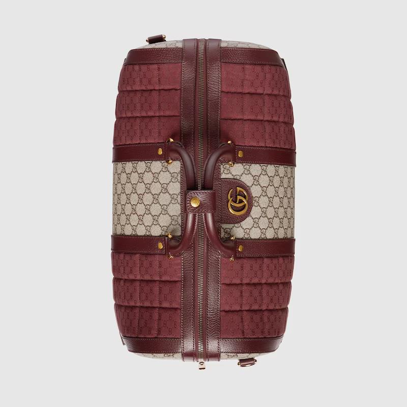 Túi Gucci Mini Canvas Small Duffle Bag Nam Màu Đỏ