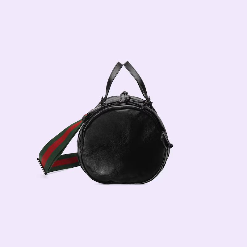 Túi Gucci Large Duffle Bag With Tonal Double G Nam Màu Đen