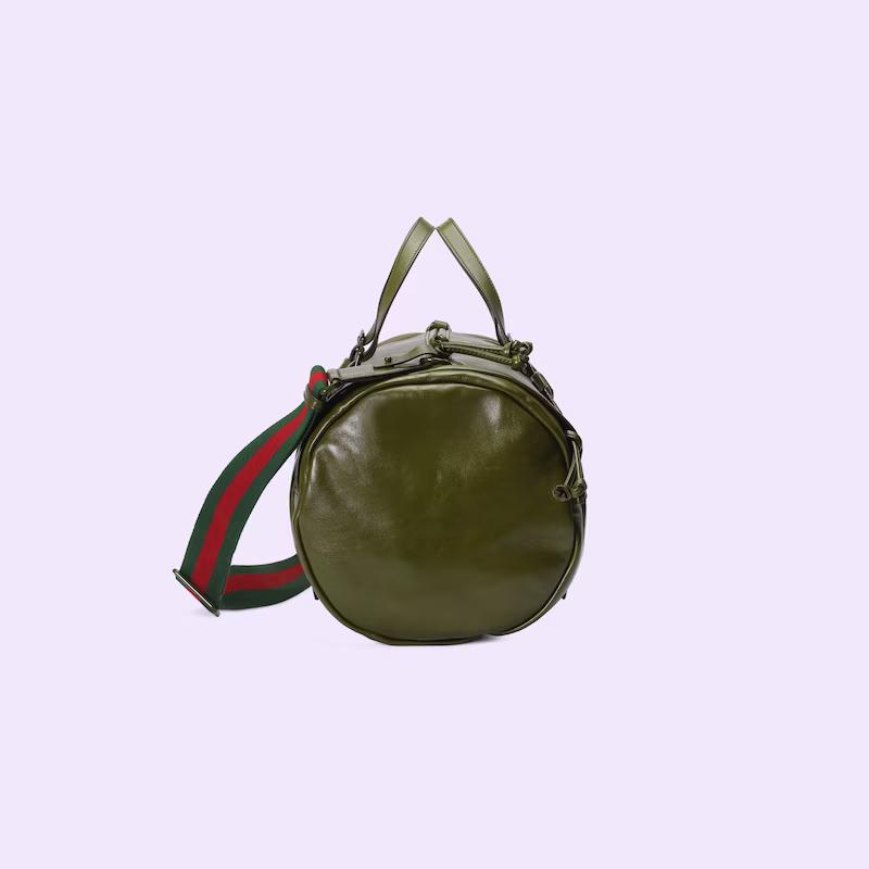 Túi Gucci Large Duffle Bag With Tonal Double G Nam Màu Xanh