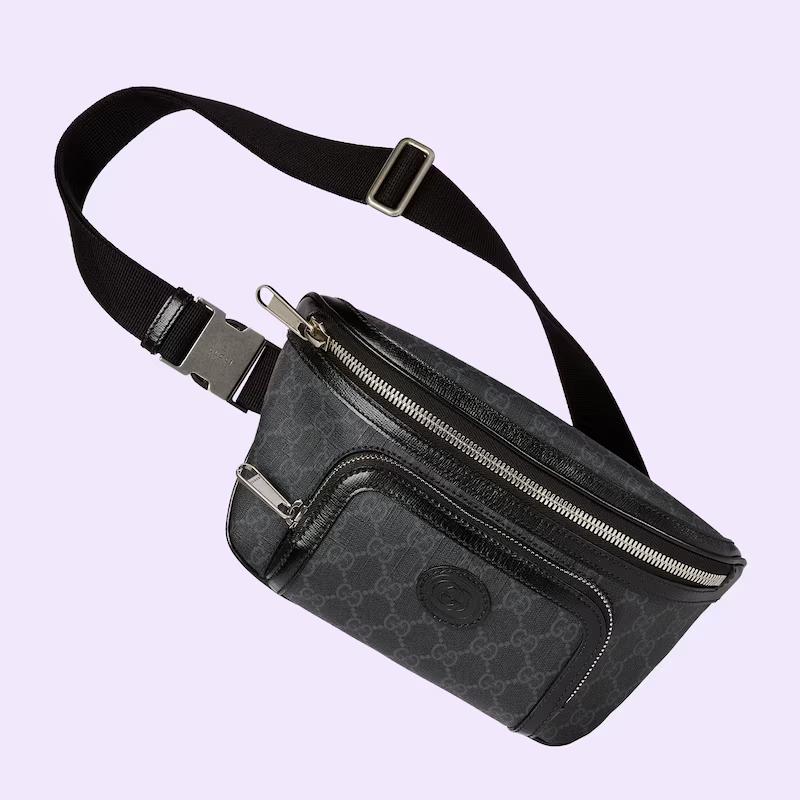 Túi Gucci Gg Large Belt Bag Nam Màu Đen