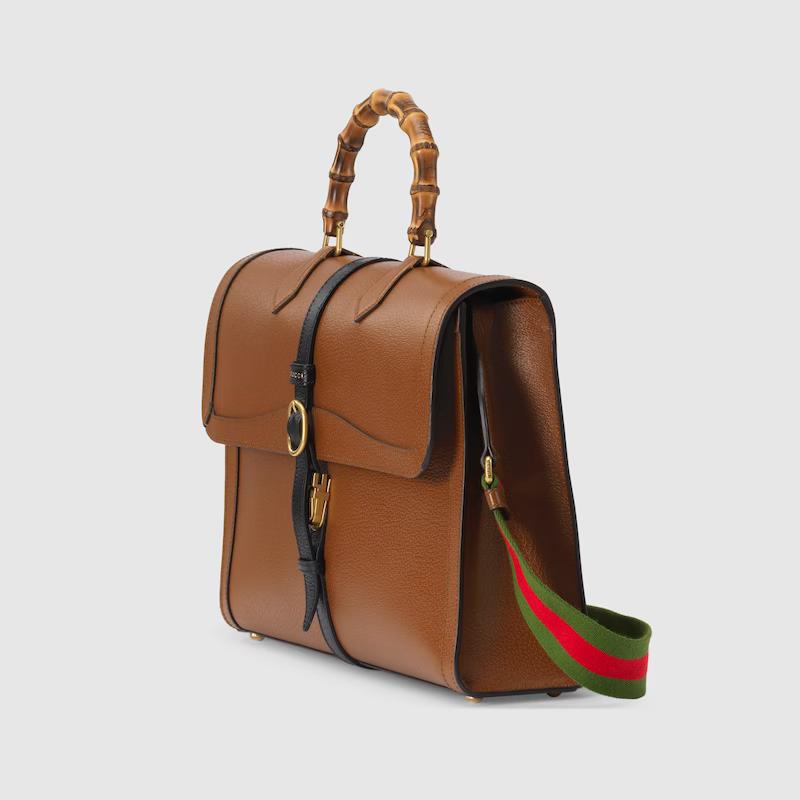 Túi Gucci Diana Briefcase Nam Màu Nâu