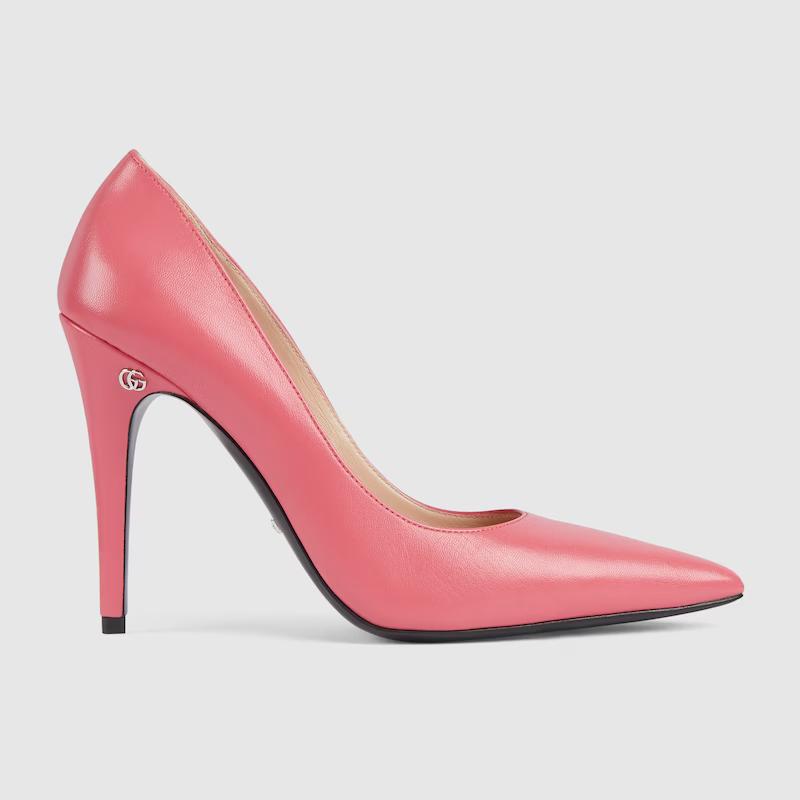 Giày Gucci High Heel Pump Nữ Hồng