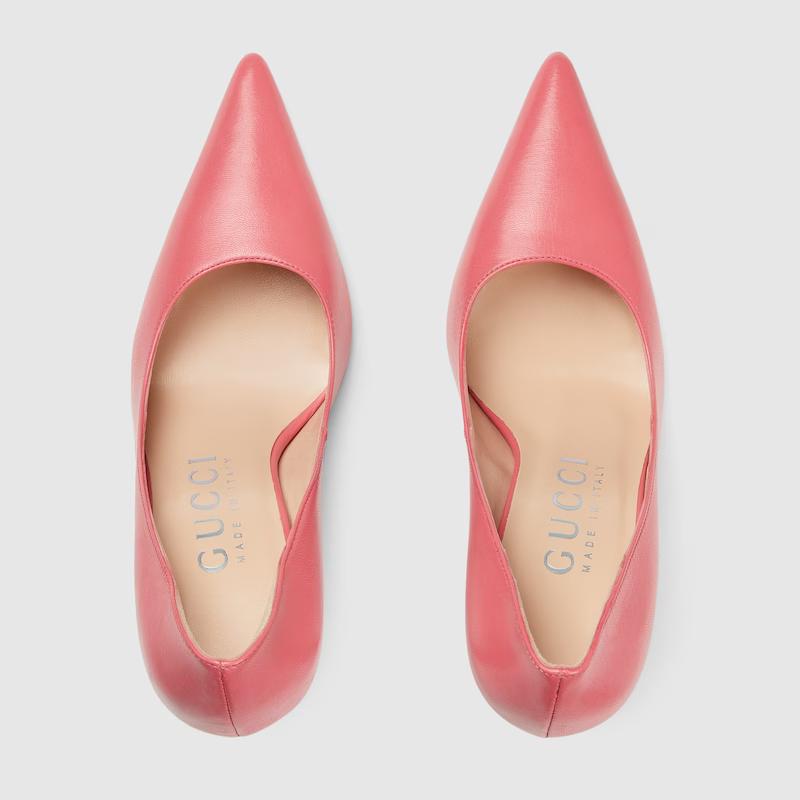 Giày Gucci High Heel Pump Nữ Hồng