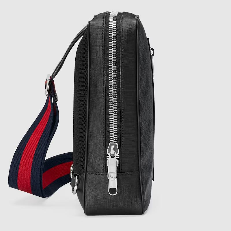 Túi Gucci Gg Black Sling Backpack Nam Màu Xanh Đen