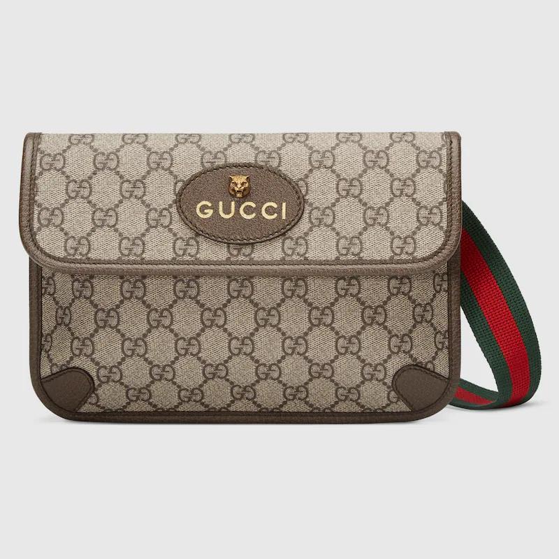 Túi Gucci Neo Vintage Gg Supreme Belt Bag Nam Màu Da 