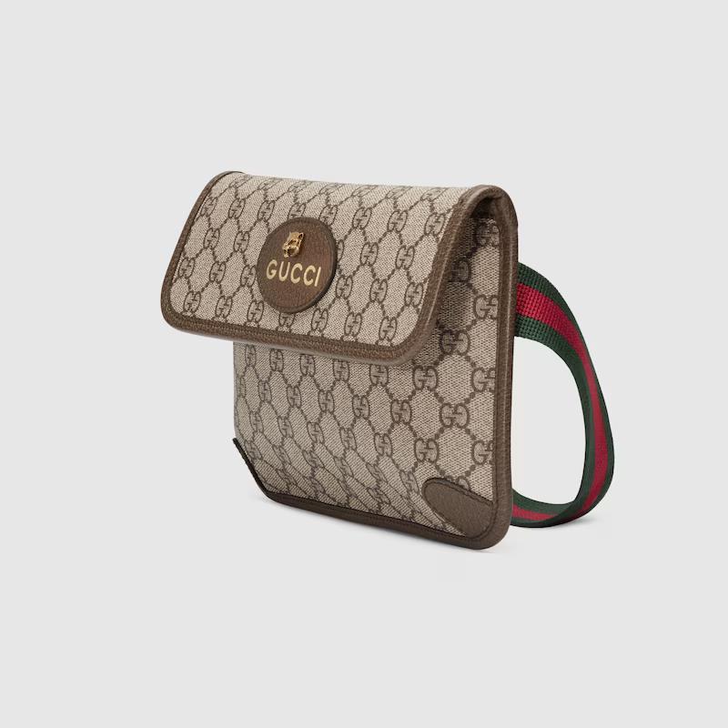 Túi Gucci Neo Vintage Gg Supreme Belt Bag Nam Màu Da 