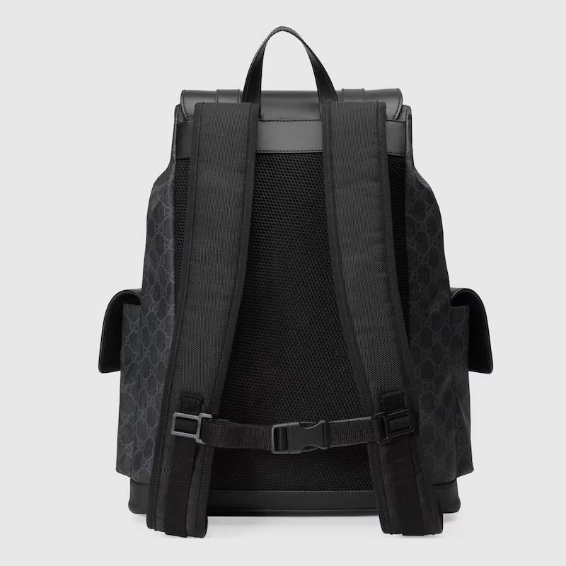 Túi Gucci Gg Black Backpack Nam Màu Xanh Đen