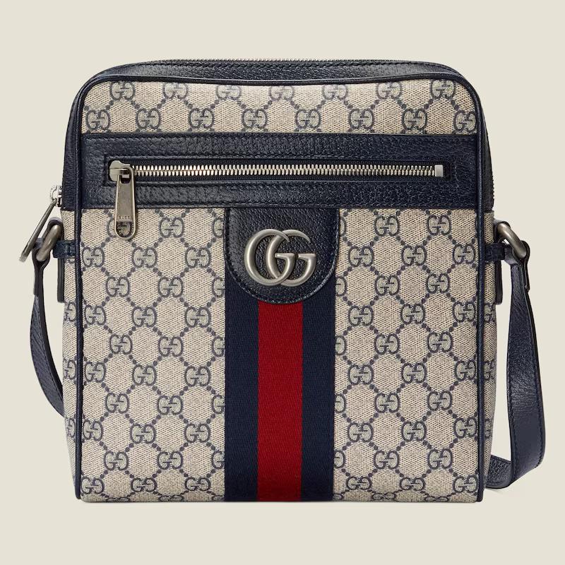 Túi Gucci Ophidia Gg Small Messenger Bag Nam Màu Da Xanh