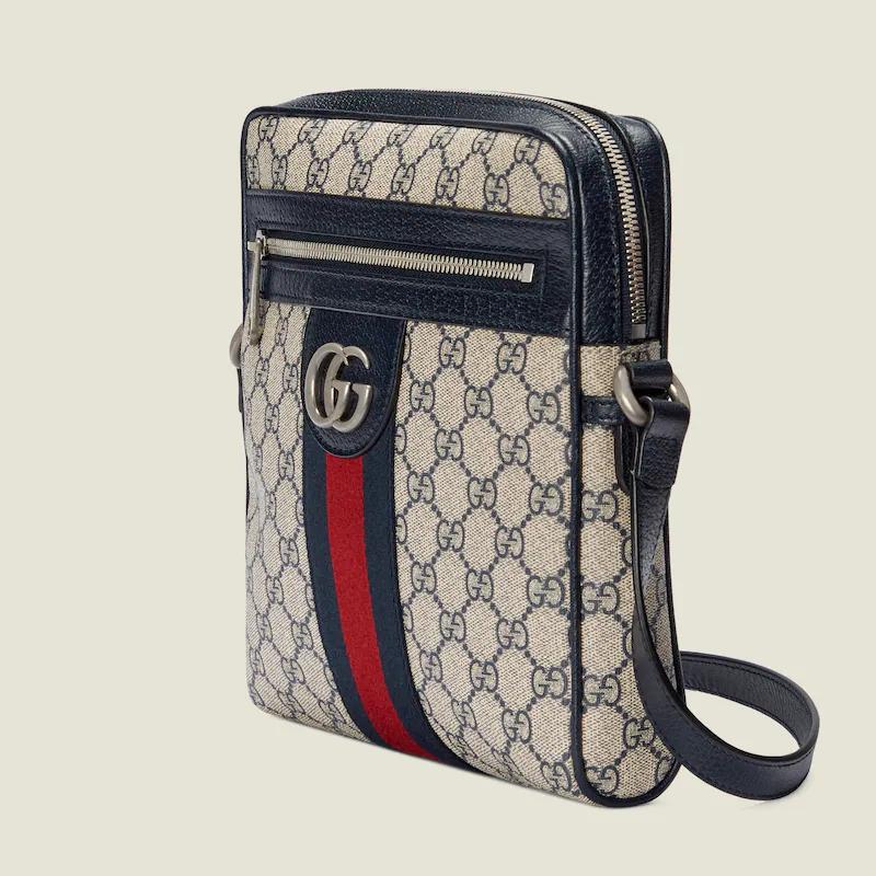 Túi Gucci Ophidia Gg Small Messenger Bag Nam Màu Da Xanh