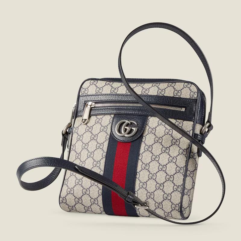 Túi Gucci Ophidia Gg Small Messenger Bag Nam Màu Da Xanh