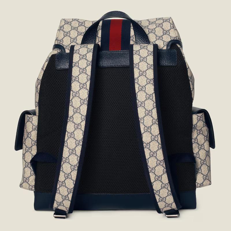 Túi Gucci Ophidia Gg Medium Backpack Nam Màu Da Xanh