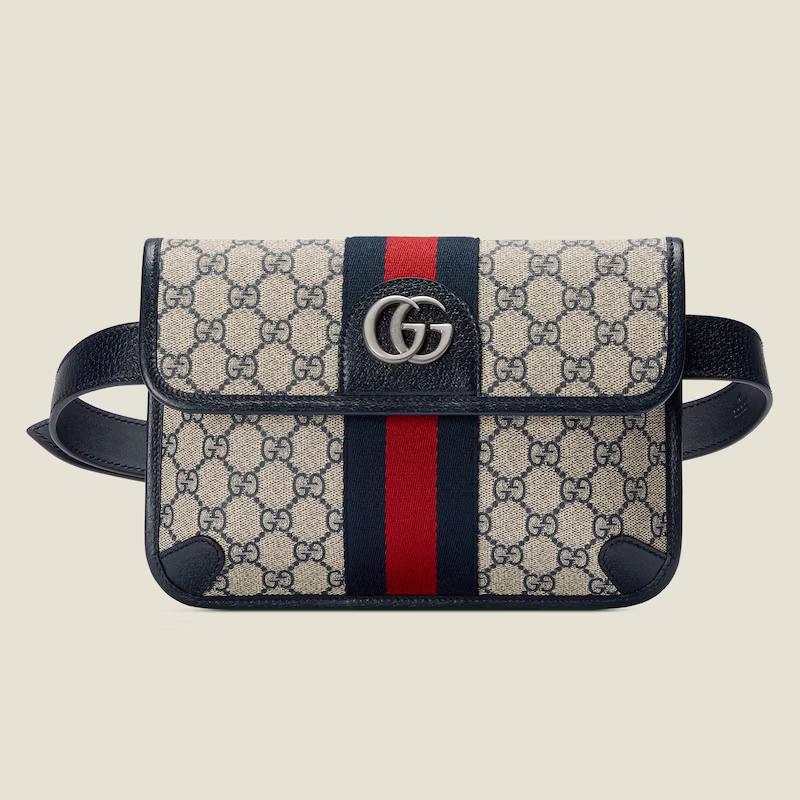 Túi Gucci Ophidia Belt Bag Nam Màu Da Xanh