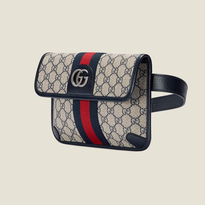 Túi Gucci Ophidia Belt Bag Nam Màu Da Xanh