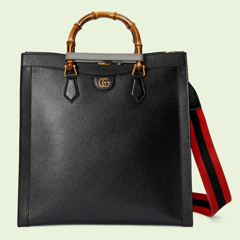 Túi Gucci Diana Large Tote Nam Màu Đen