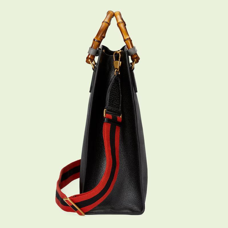 Túi Gucci Diana Large Tote Nam Màu Đen