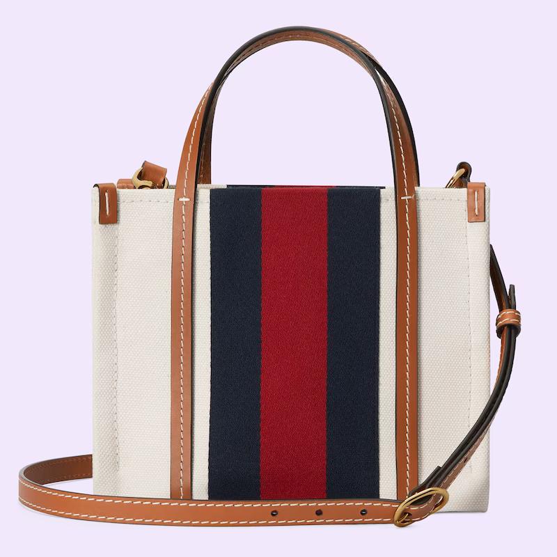 Túi Gucci Mini Interlocking G Tote Bag Nam Màu Da Đỏ