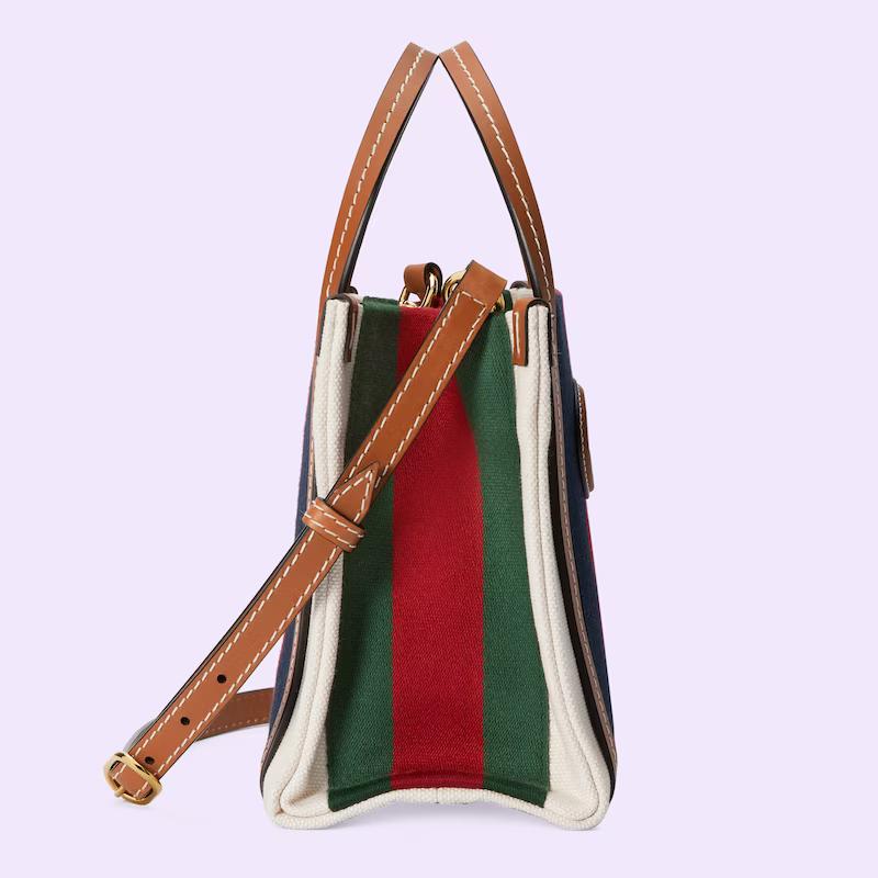 Túi Gucci Mini Interlocking G Tote Bag Nam Màu Da Đỏ