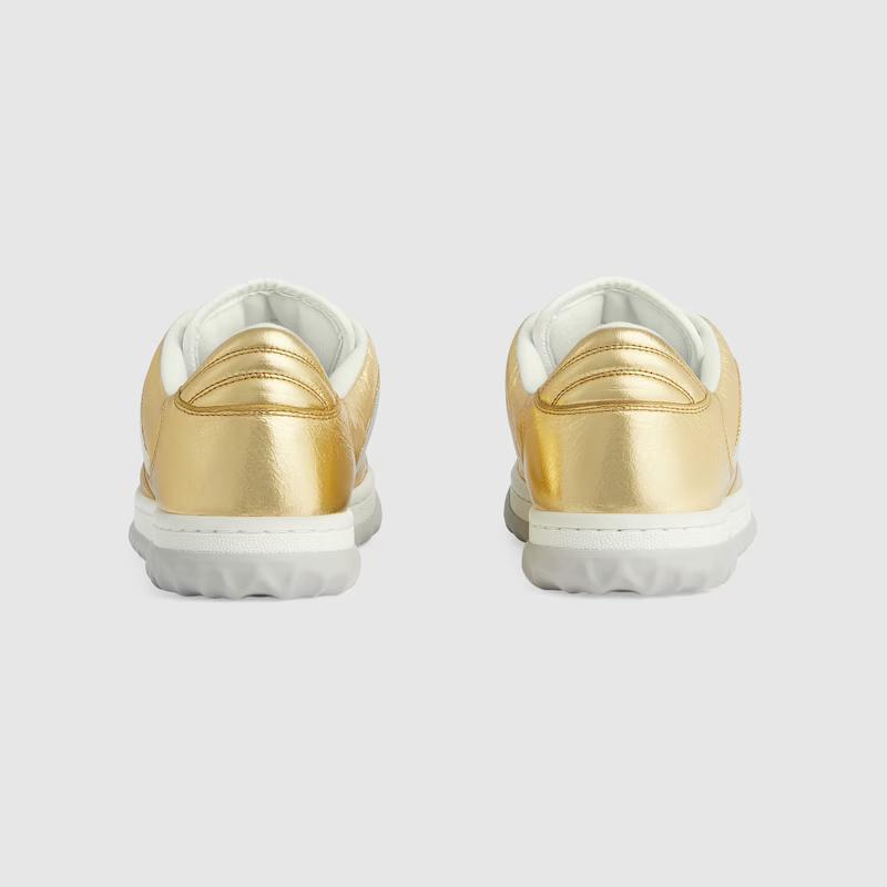 Giày Gucci Mac80 Sneaker Nữ Vàng Trắng