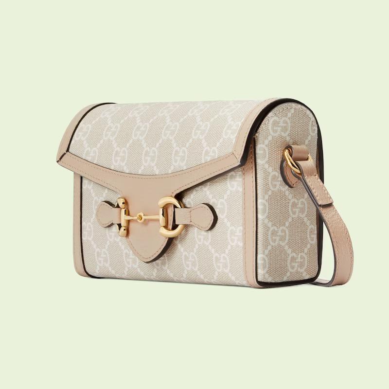 Túi Gucci Horsebit 1955 Mini Bag Nam Màu Da 