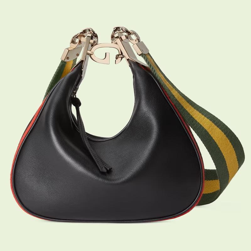 Túi Gucci Attache Small Shoulder Bag Nam Màu Đen