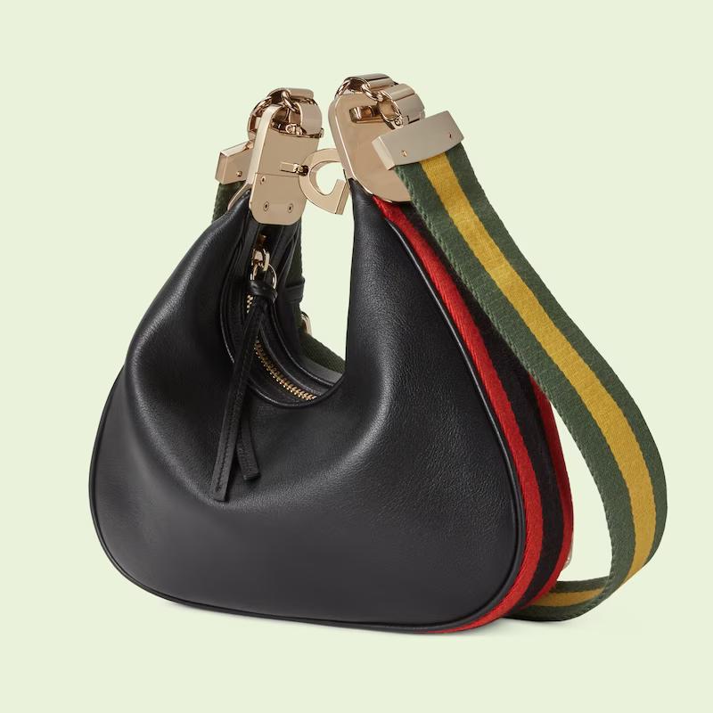 Túi Gucci Attache Small Shoulder Bag Nam Màu Đen