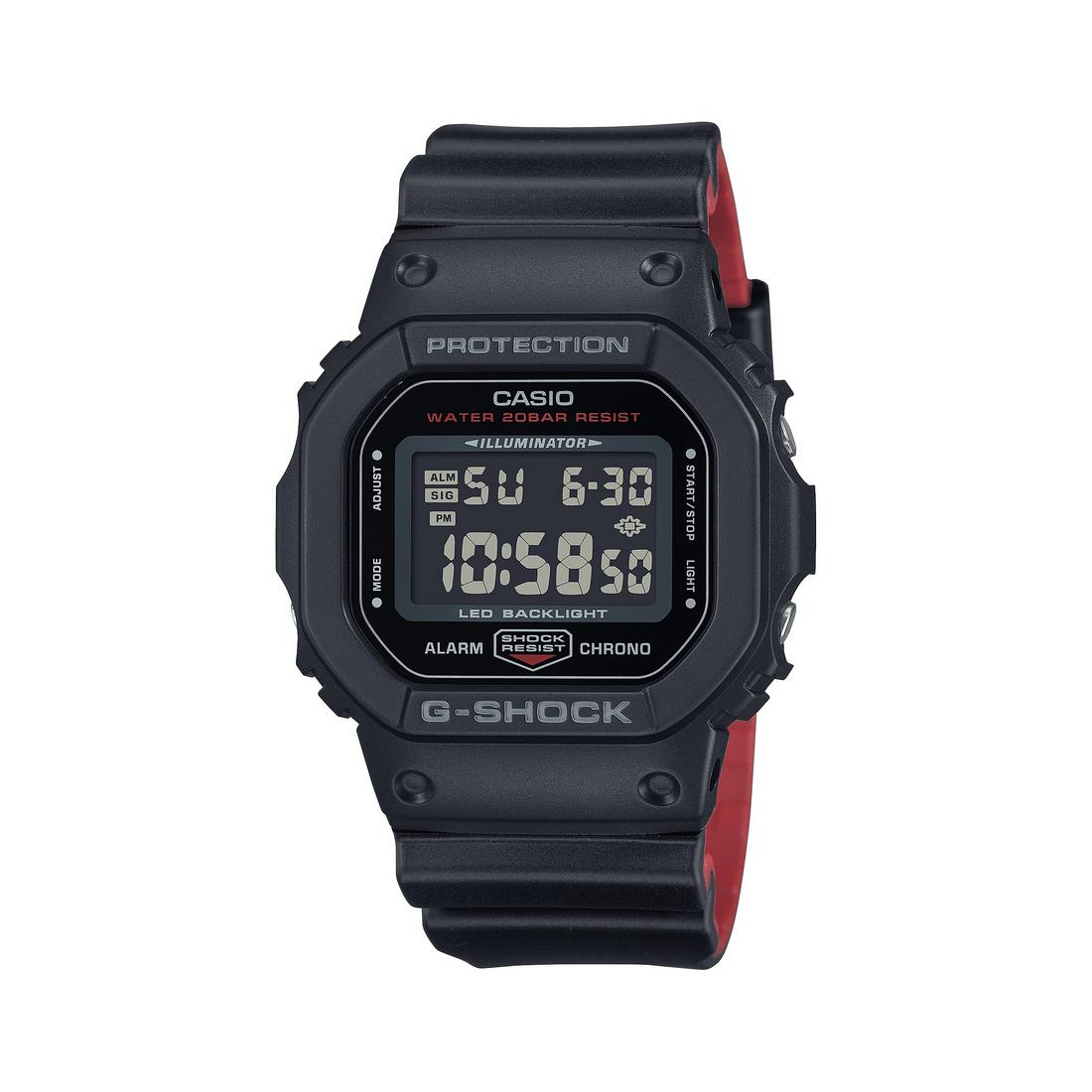 Đồng Hồ Casio Dw-5600Uhr-1 Nam Đen