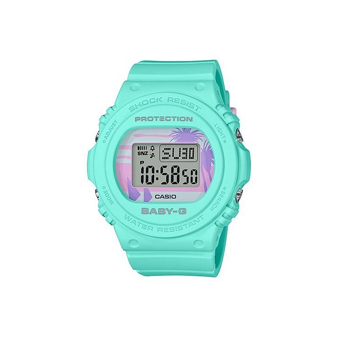 Đồng Hồ Casio Bgd-570Bc-3 Nữ Xanh