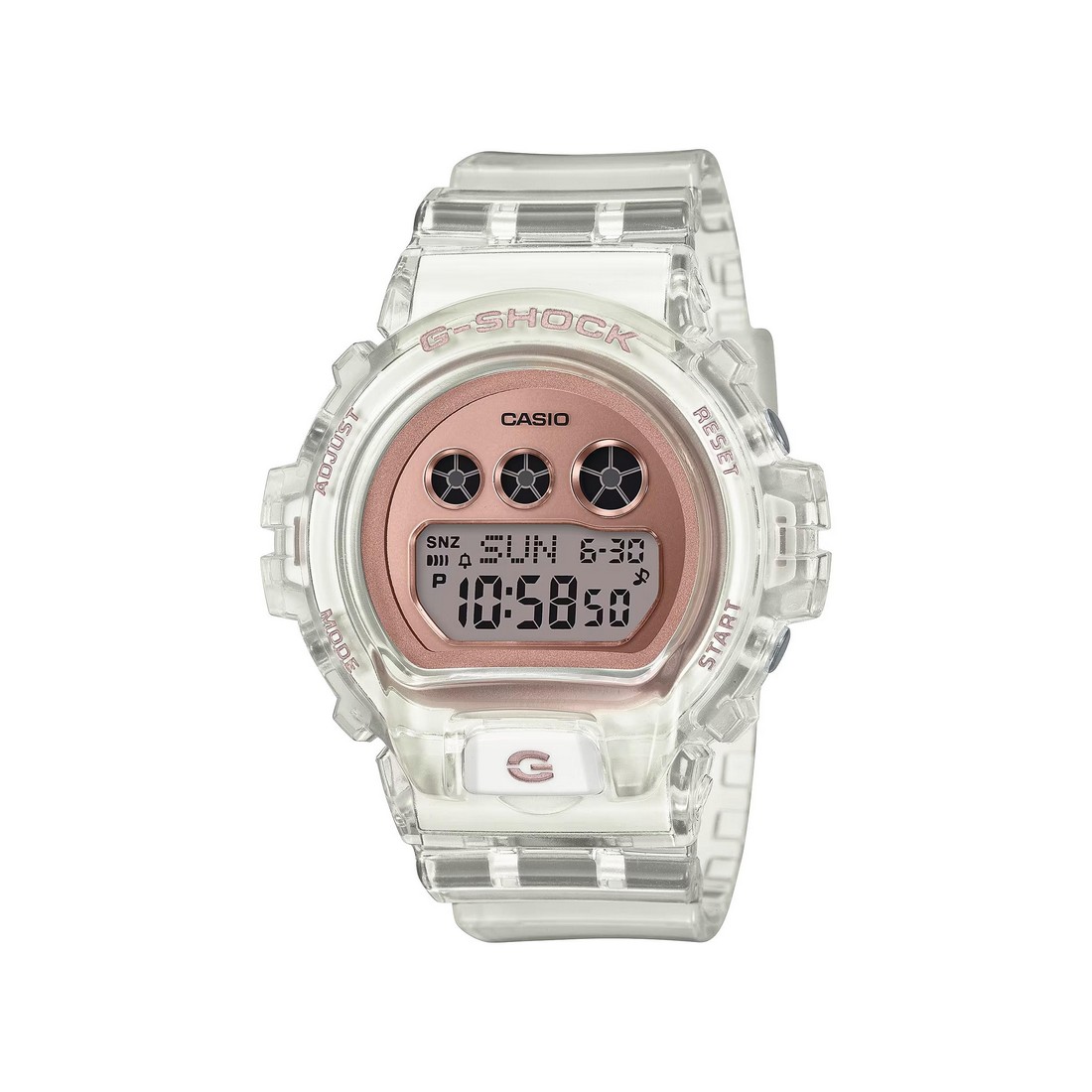 Đồng Hồ Casio Gmd-S6900Sr-7 Nữ Trắng Vàng Hồng