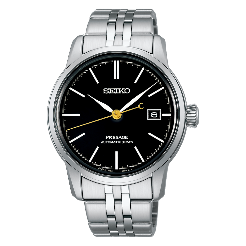 Đồng Hồ Seiko Presage SPB405 Nam Xám Đen