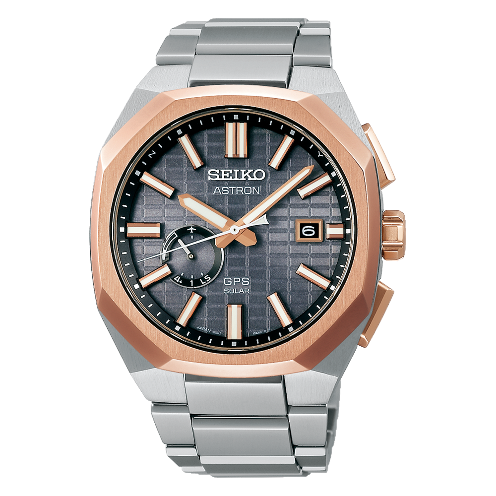 Đồng Hồ Seiko Astron SSJ014 Nam Xám Đen