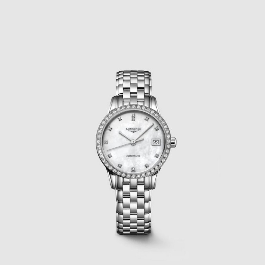 Đồng Hồ Longines Flagship Nữ 26mm Xám