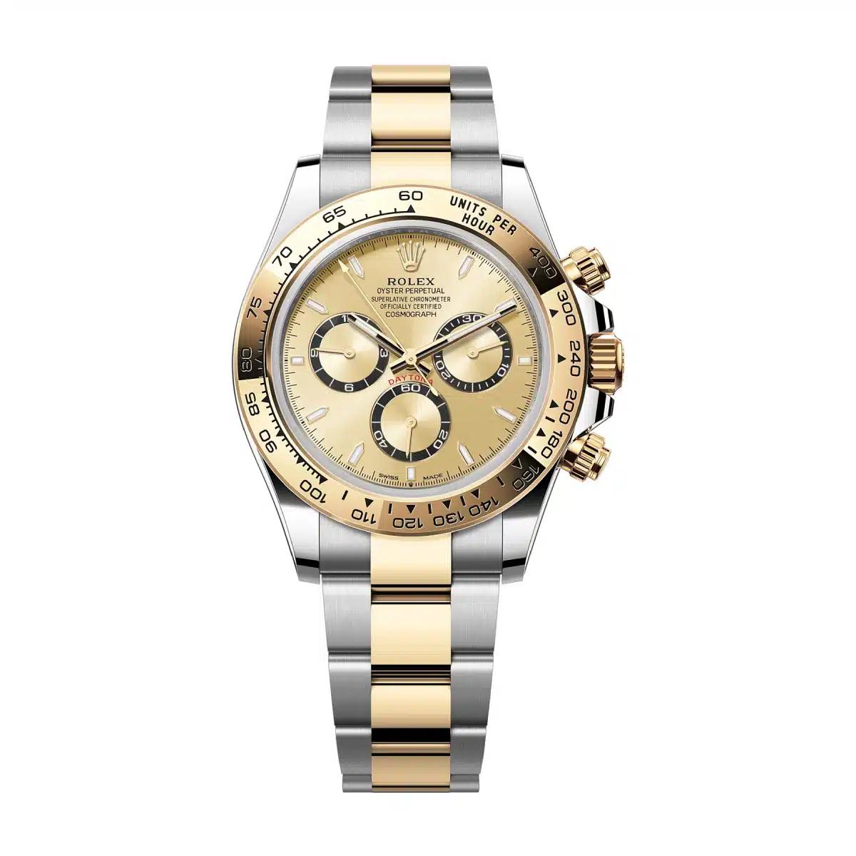 Đồng Hồ Rolex Daytona 126503-0004 Champagne Dial 40mm Nam Vàng Xám