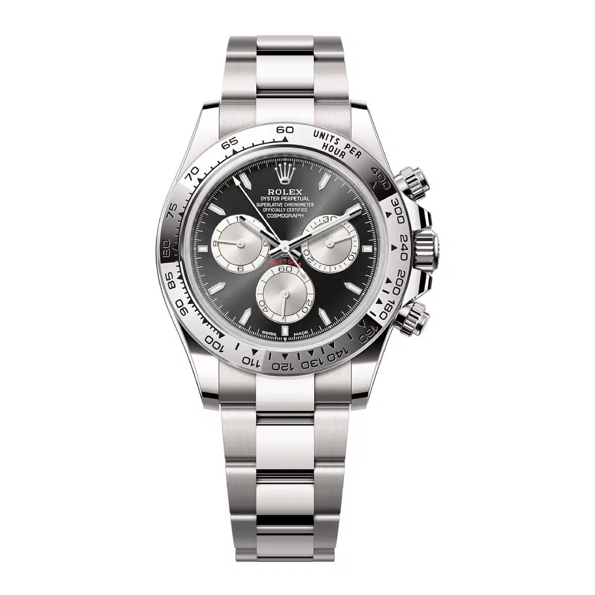 Đồng Hồ Rolex Daytona 126509 40mm Nam Đen Xám