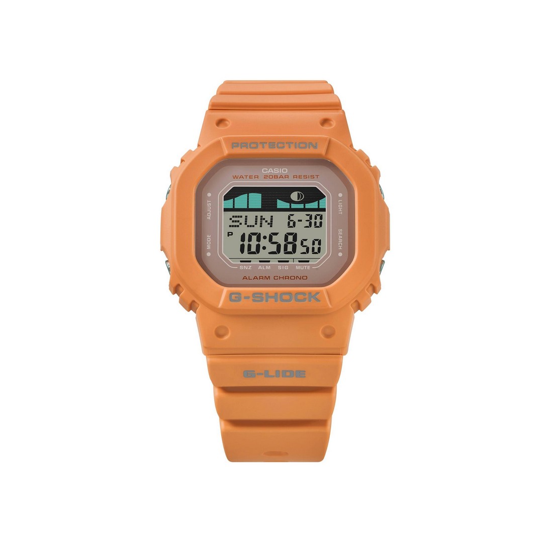 Đồng Hồ Casio Glx-S5600-4 Nữ Cam Nâu