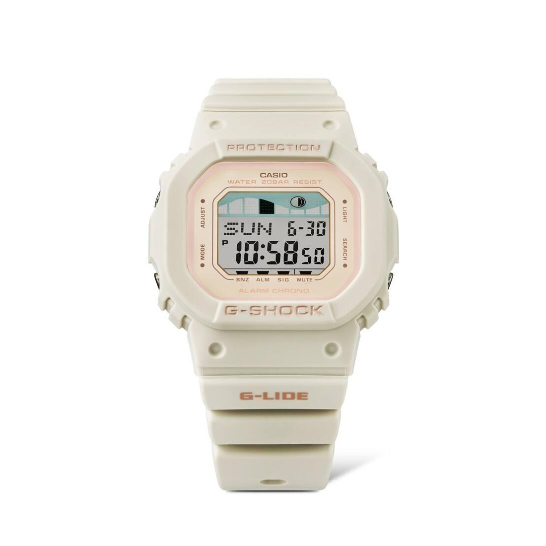 Đồng Hồ Casio Glx-S5600-7 Nữ Hồng Nâu