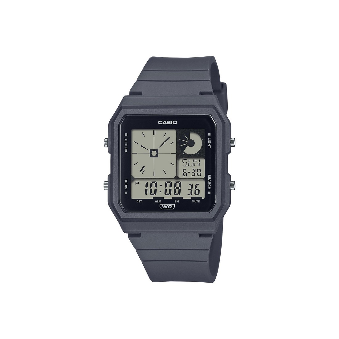 Đồng Hồ Casio Lf-20W-8A2 Nữ Xám Đen