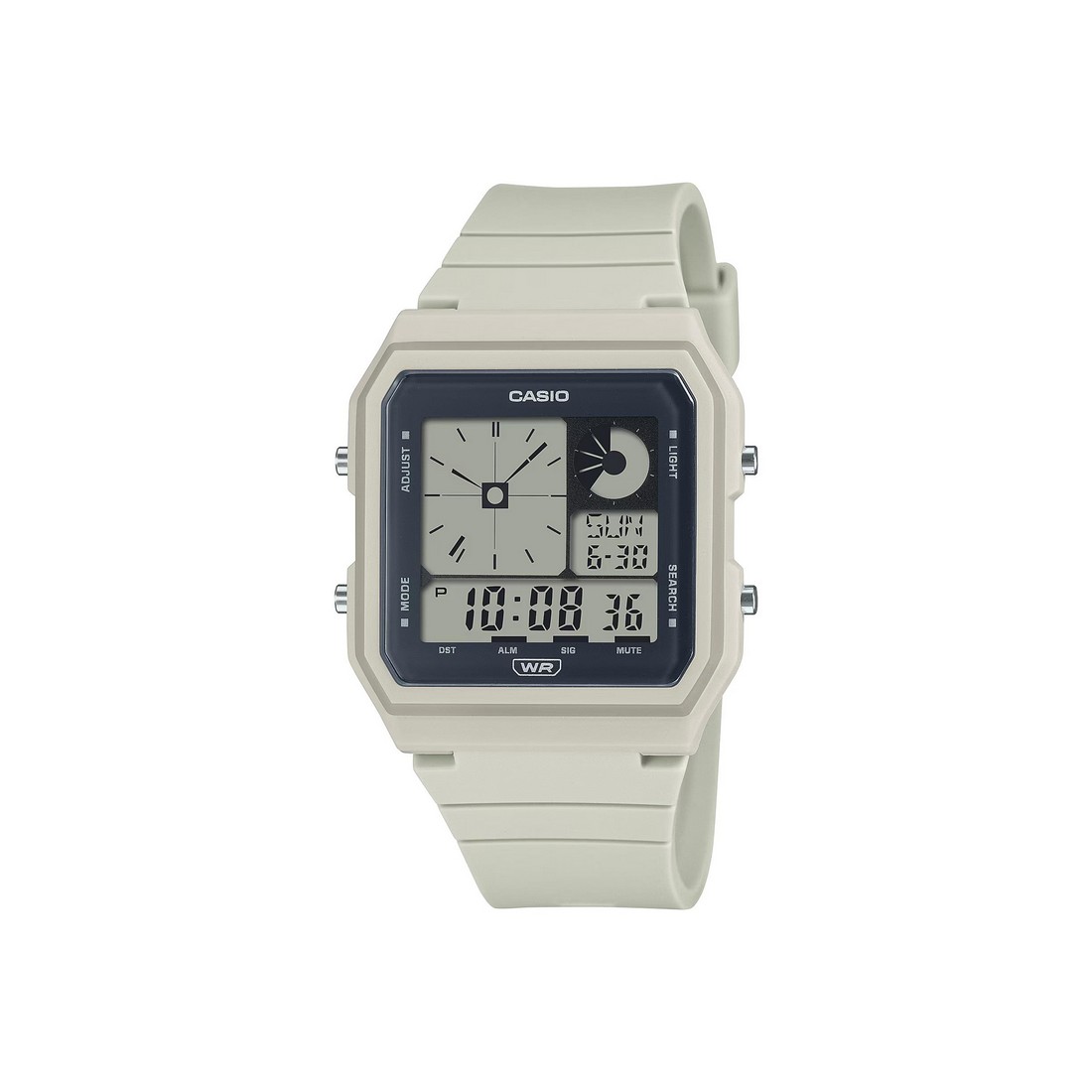 Đồng Hồ Casio Lf-20W-8A Nữ Trắng Đen