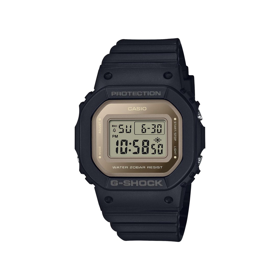 Đồng Hồ Casio Gmd-S5600-1 Nữ Đen Vàng