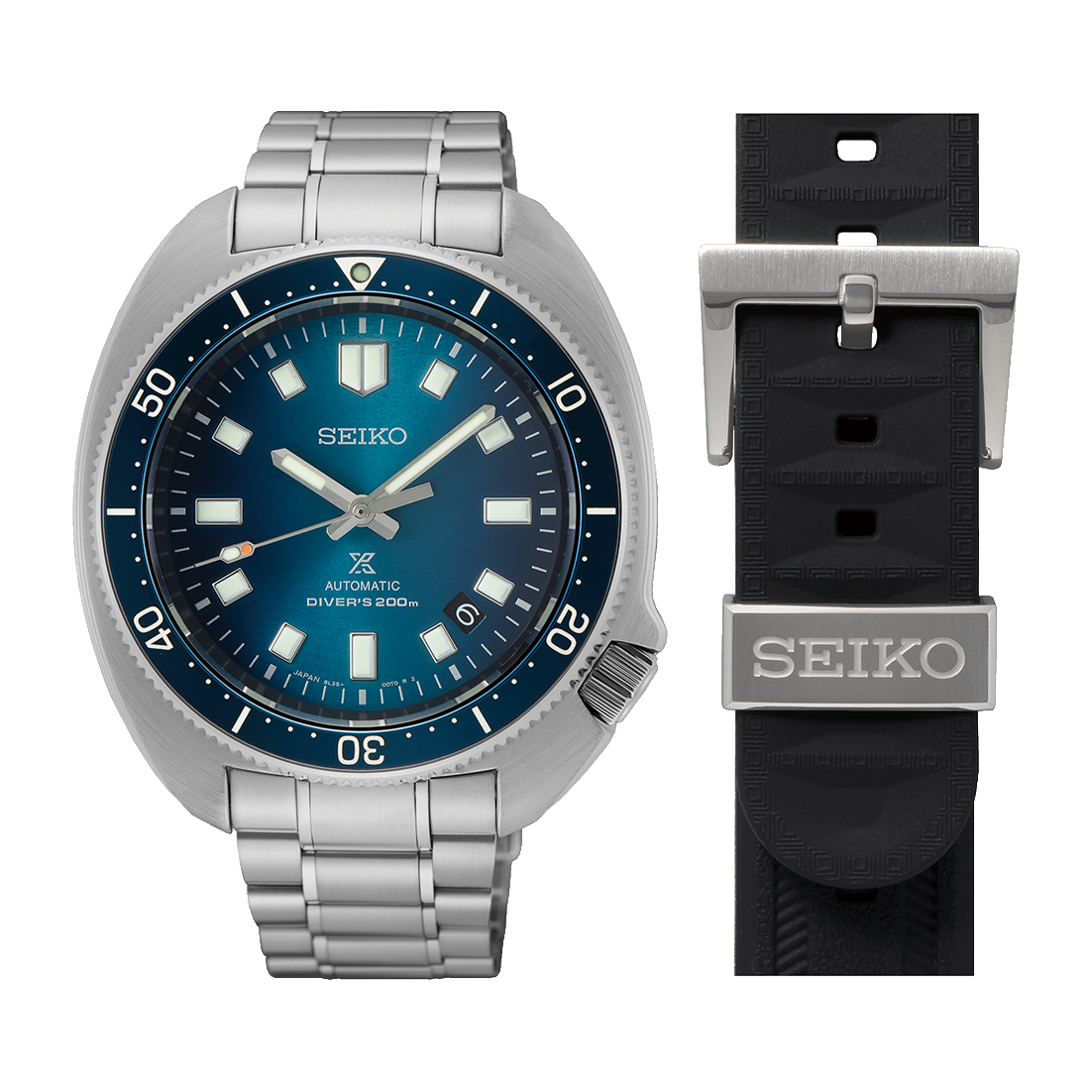 Đồng Hồ Seiko Prospex SLA063 Nam Xanh Xám