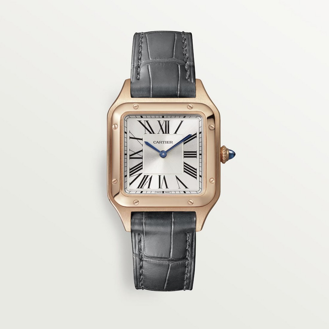 Đồng Hồ Cartier Santos-Dumont Small  Watch Nữ Xám Vàng