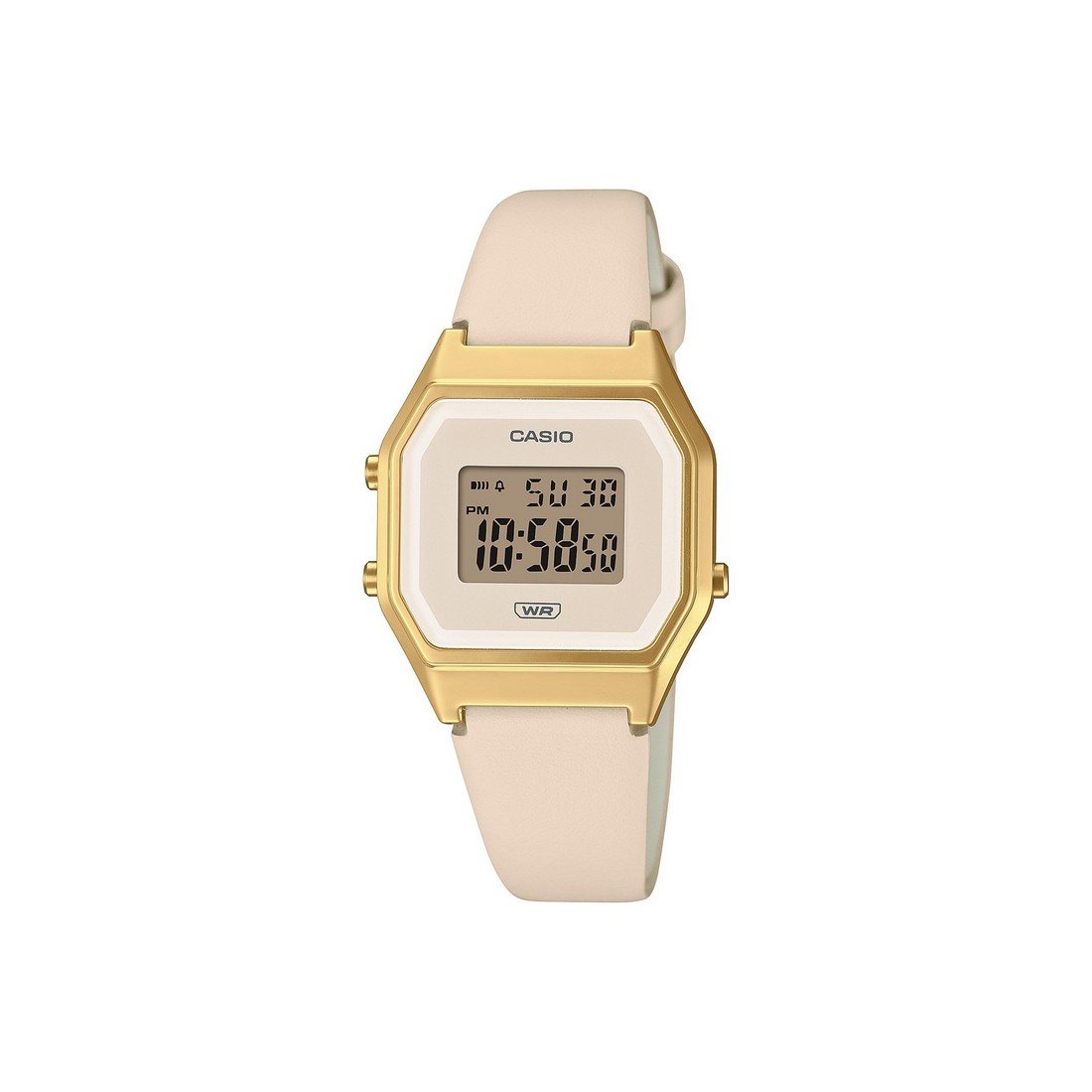 Đồng Hồ Casio La680Wegl-4 Nữ Vàng Be