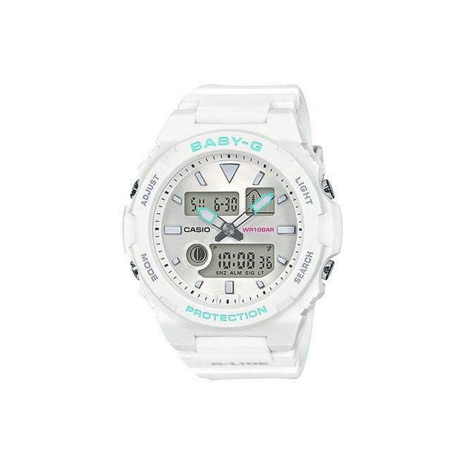 Đồng Hồ Casio Bax-100-7A Nữ Trắng