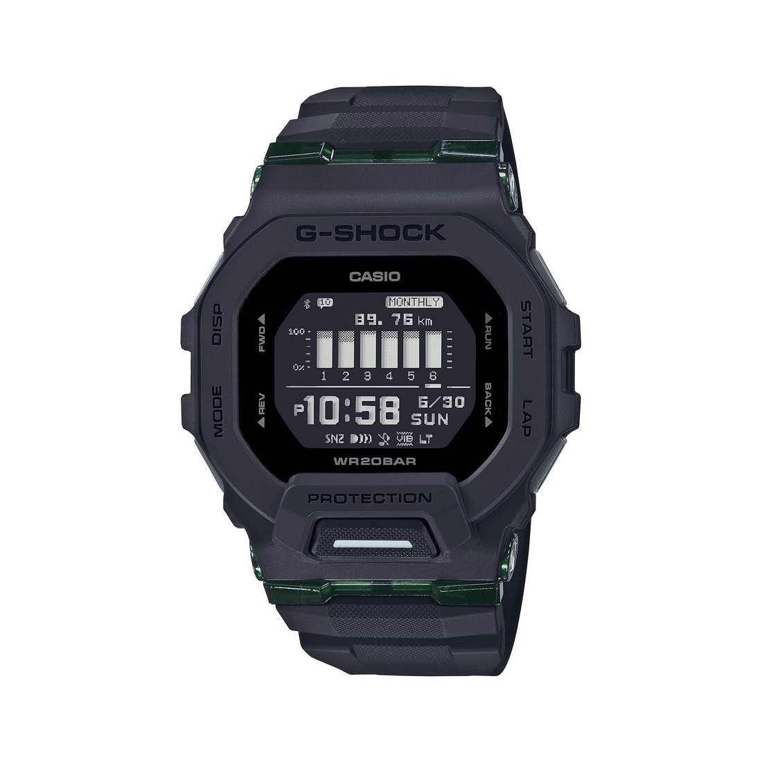 Đồng Hồ Casio Gbd-200Uu-1 Nam Đen