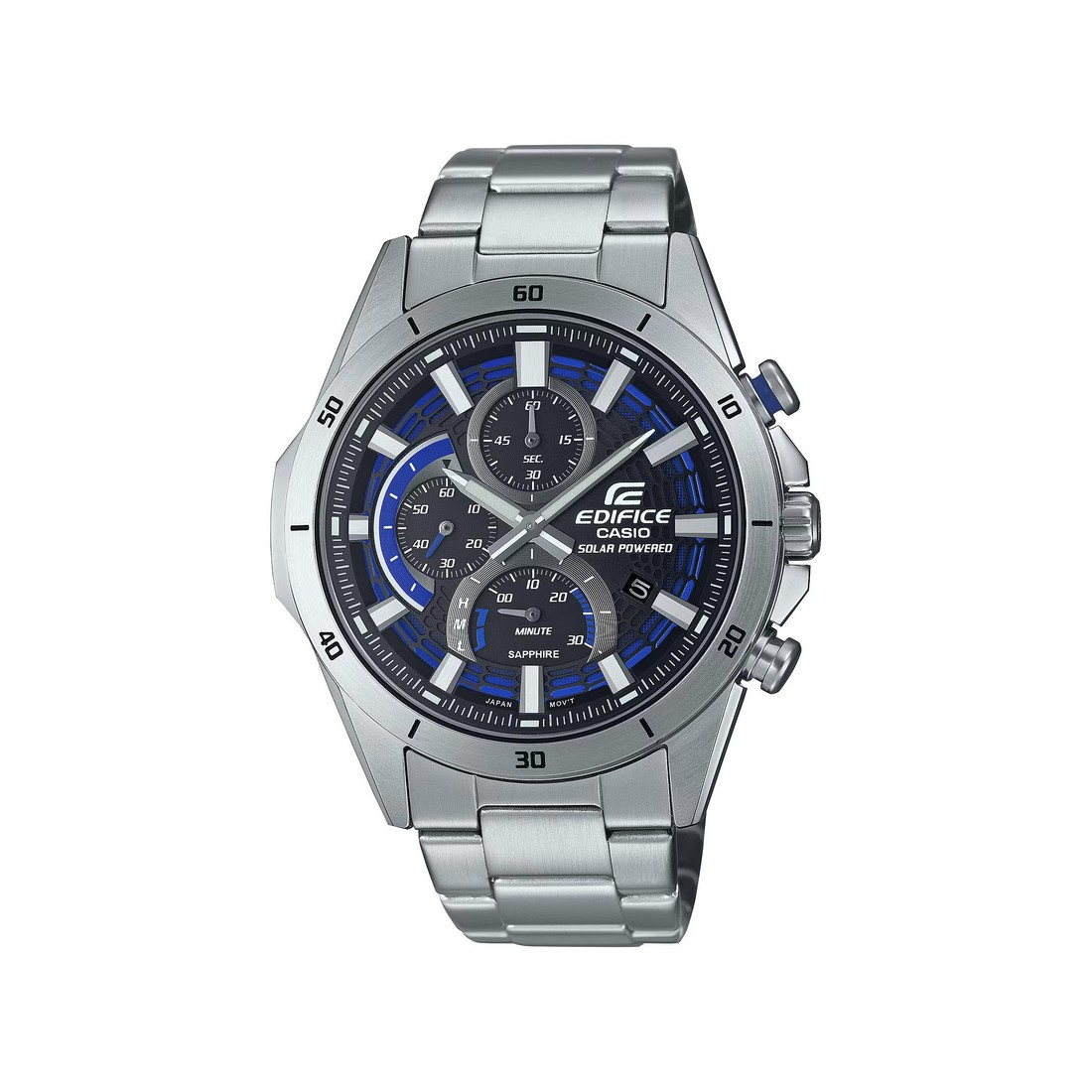 Đồng Hồ Casio Efs-S610D-1Av Nam Đen Xám Xanh