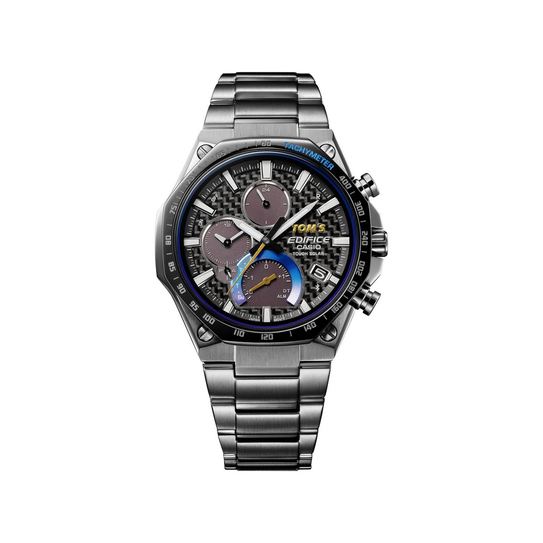 Đồng Hồ Casio Eqb-1100Tms-1A Nam Đen Xanh